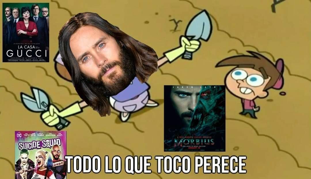 Memes de Jared Leto en 'Morbius'
