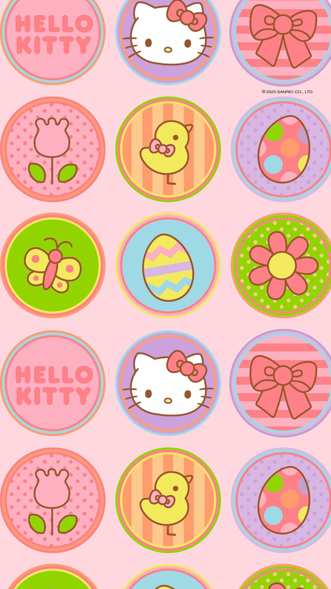 Hello Kitty en Pascua 2025: 10 fondos de pantalla para descargar gratis en tu celular