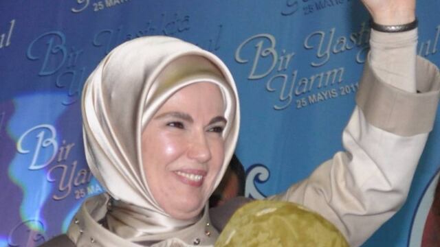 Emine Erdogan, primera dama de Turquía.