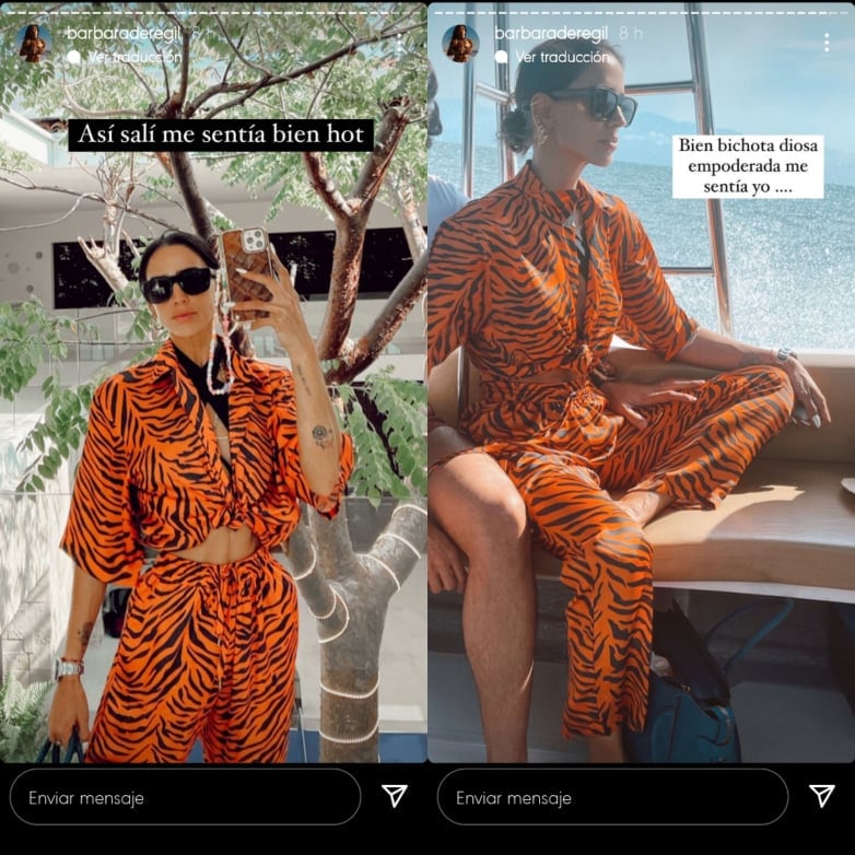 Bárbara de Regil se compara con el Tigre Toño.
