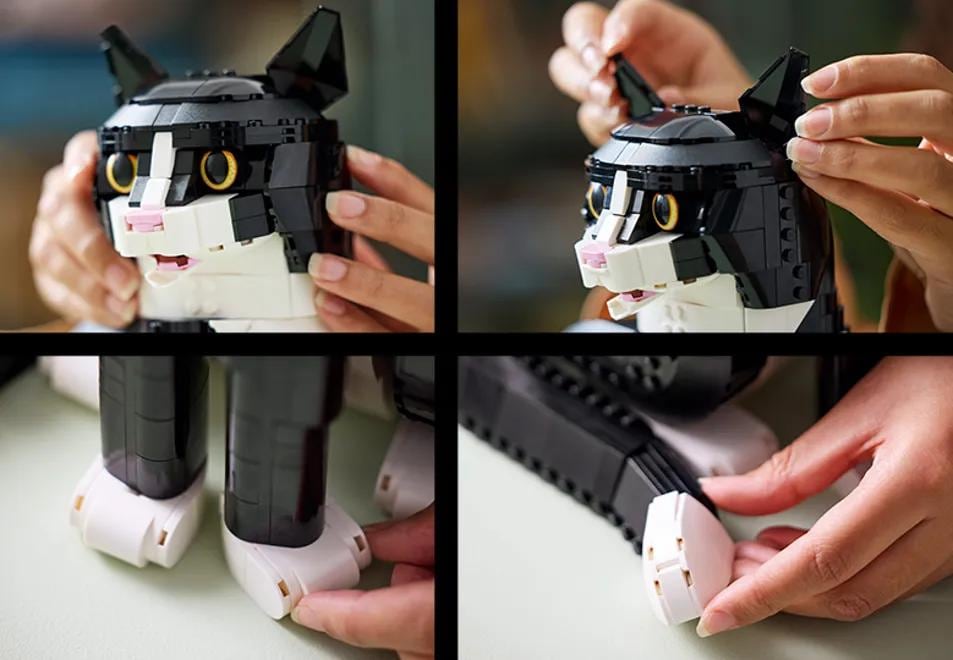 Este es el precio del Set de LEGO de gato tuxedo