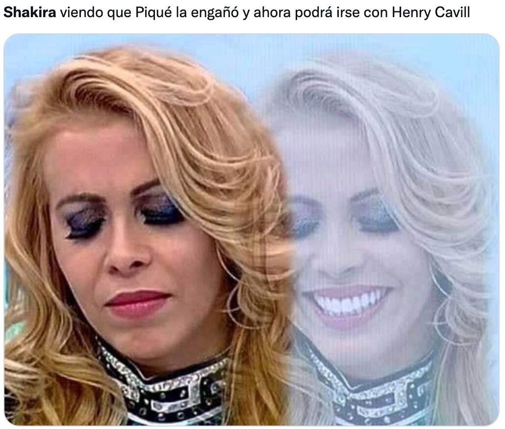 Memes de Shakira y Henry Cavill tras supuesta separación con Piqué