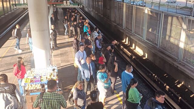Línea B del Metro CDMX hoy 24 de abril