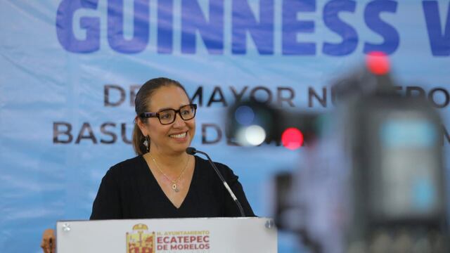 Azucena Cisneros convoca a romper récord de limpieza en Ecatepec