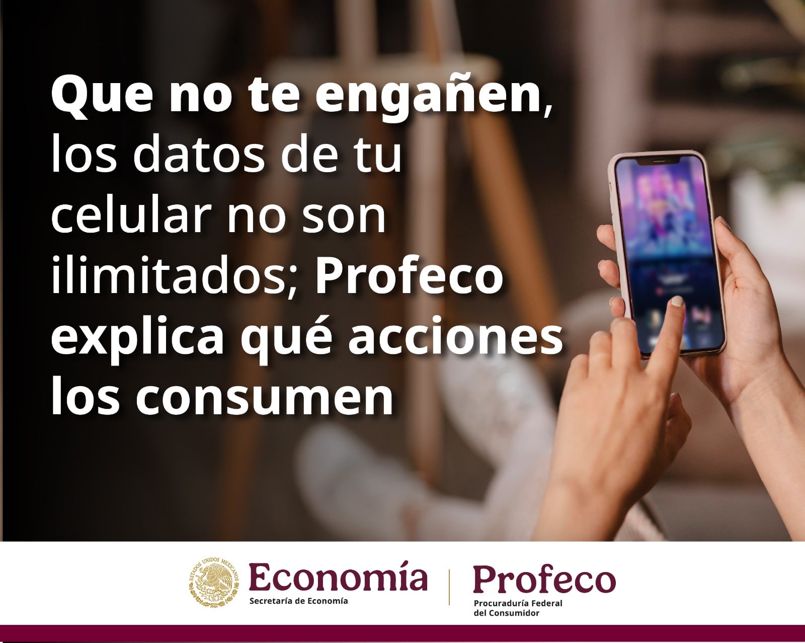 Profeco revela por qué los datos del celular se acaban tan rápido