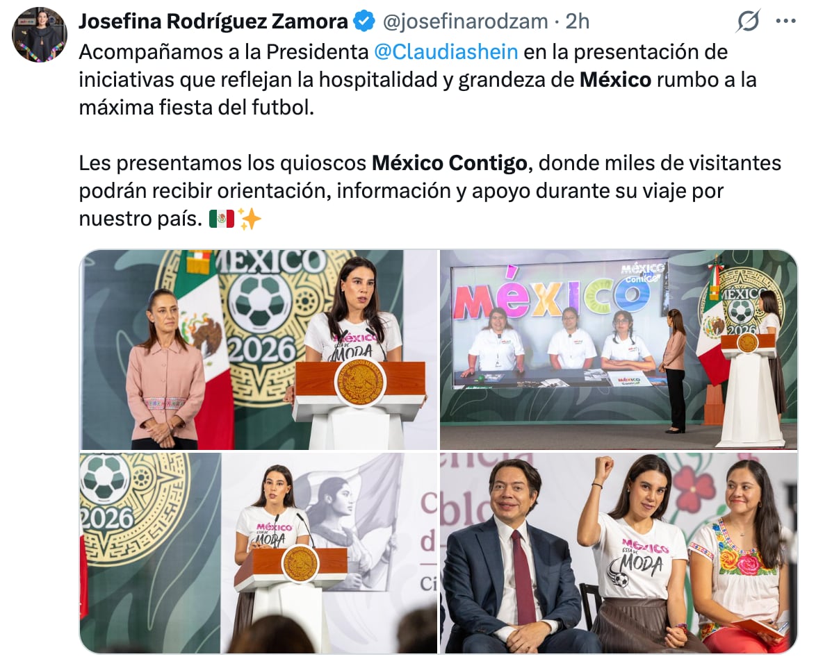 Presentan Mexico Contigo rumbo al Mundial 2026