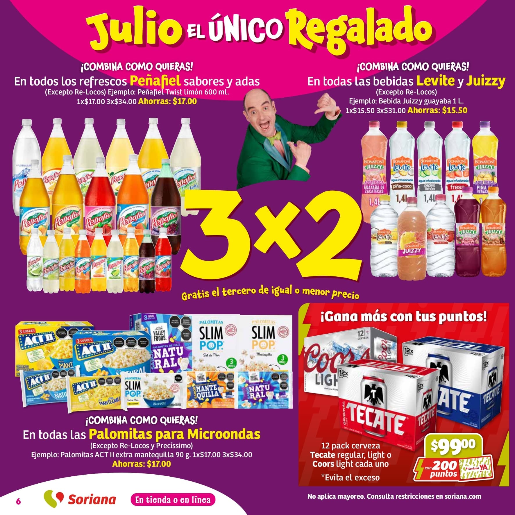 Julio Regalado Soriana 2024 llegó antes de tiempo pero sólo con las mejores ofertas