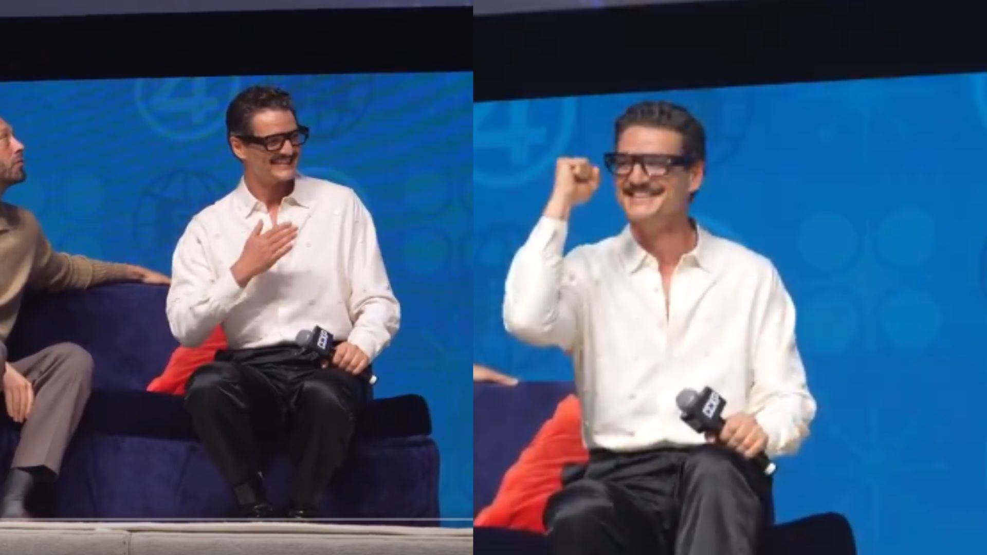 Pedro Pascal en CCXP 2025: Así reaccionó el cast de Los 4 Fantásticos a las porras de “Pedrito” en México (VIDEO)