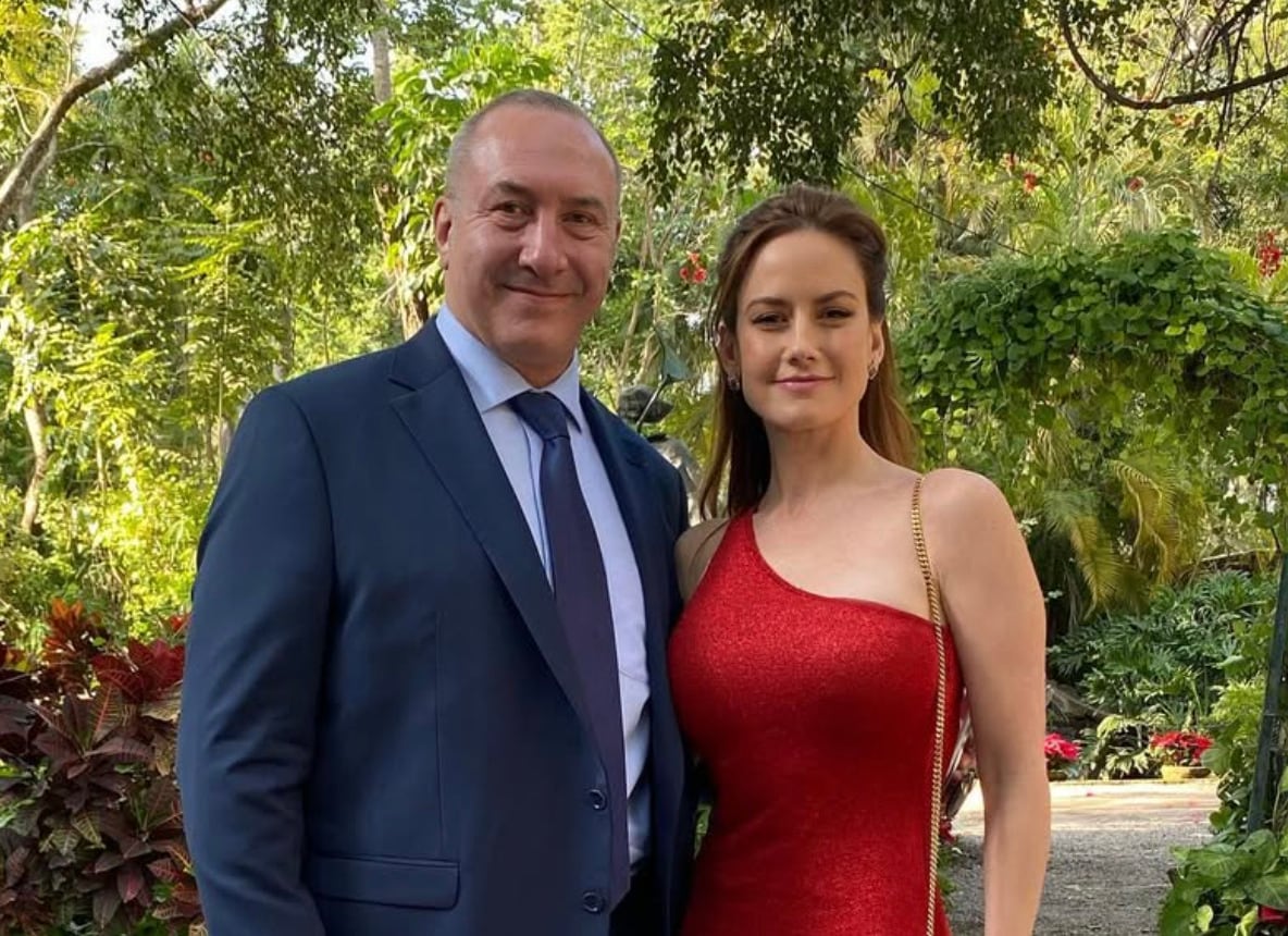 Altair Jarabo y su esposo, Frédéric García