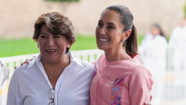 Delfina Gómez y Claudia Sheinbaum