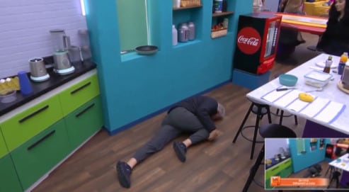 Arath de la Torre sufre un accidente durante la prueba de presupuesto en La Casa de los Famosos 2024