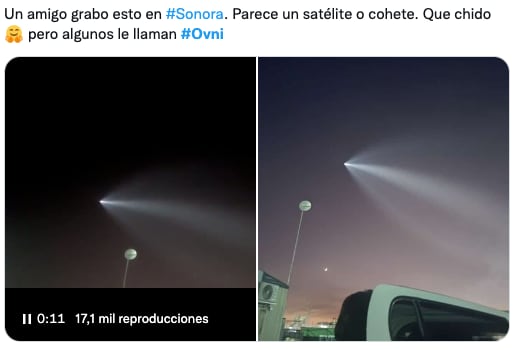 Avistamiento de una luz en Hermosillo, Sonora