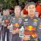 El Checo Pérez de cartón se presenta en el Red Bull Show Run CDMX 2021