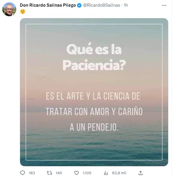 Profundas reflexiones de Ricardo Salinas Pliego