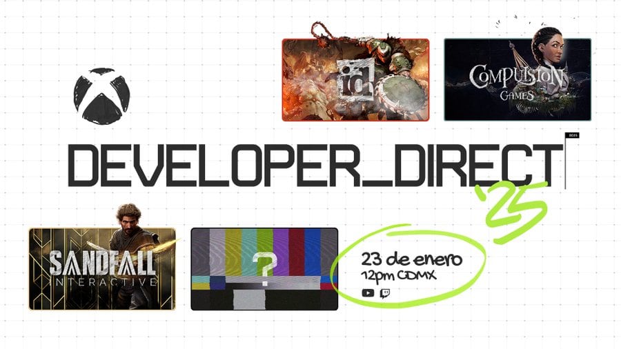Developer Direct de Xbox enero 2025