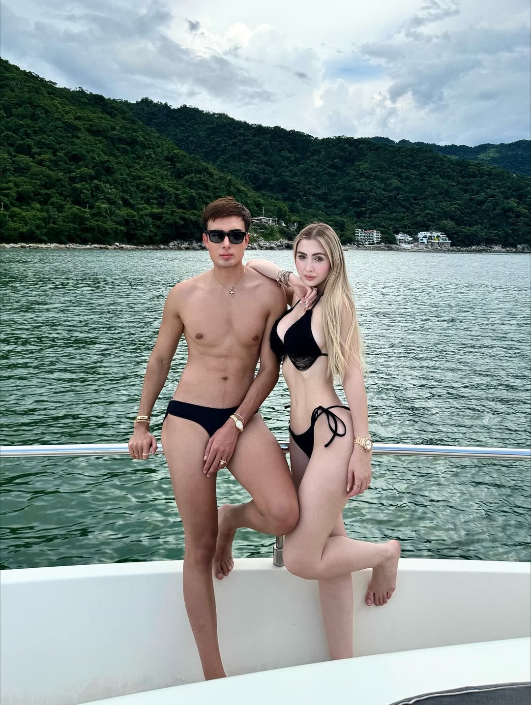Miguel de la Mora y Diana Esparragoza