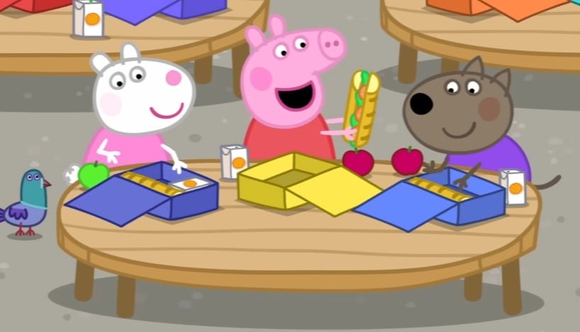 Peppa Pig va de excursión al zoológico