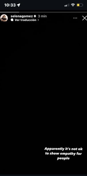 Selena Gomez elimina video