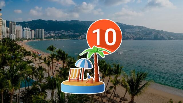 Nombres de las 10 playas de Acapulco más conocidas por clásicas