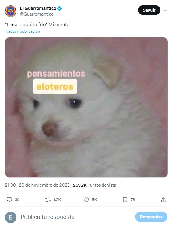 Team frío protagoniza memes por bajas temperaturas en CDMX