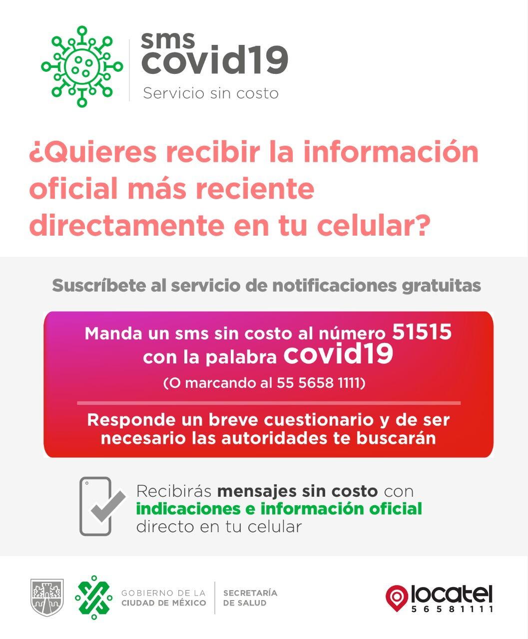 Número de emergencia por coronavirus.