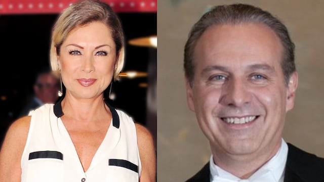 Leticia Calderón y Juan Collado