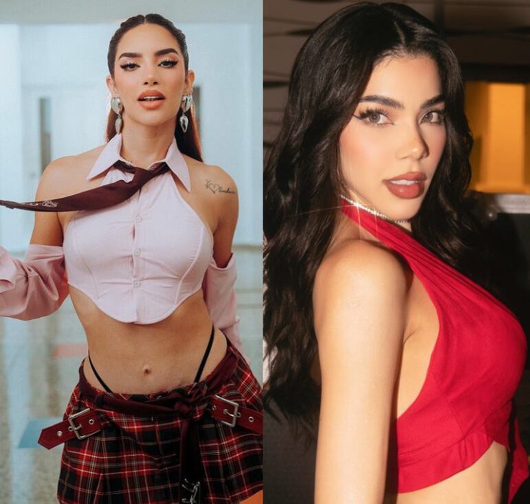 Kimberly Loaiza y Kenia Os