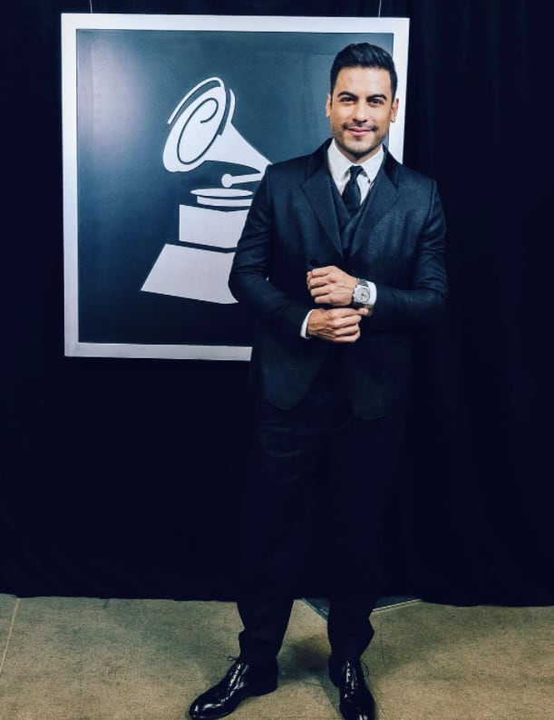 Carlos Rivera en los Latin Grammy