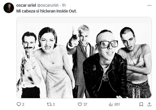 Memes de ‘Mi cabeza si hicieran Inside Out’ de Intensamente 2