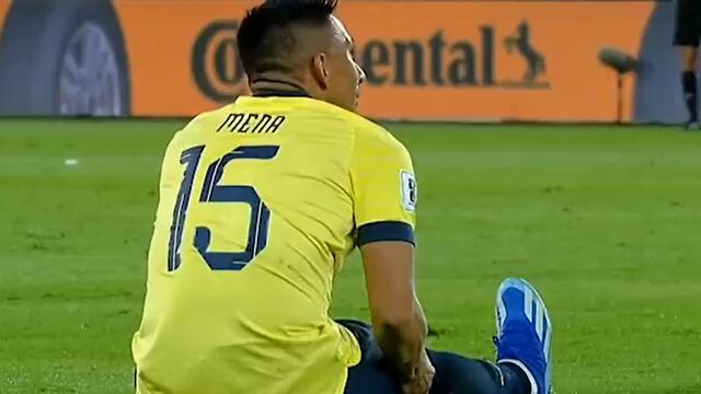 Ángel Mena salió lesionado con Ecuador