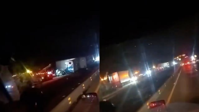 Accidente en la autopista Arco Norte hoy: Cerrada en dirección Atlacomulco