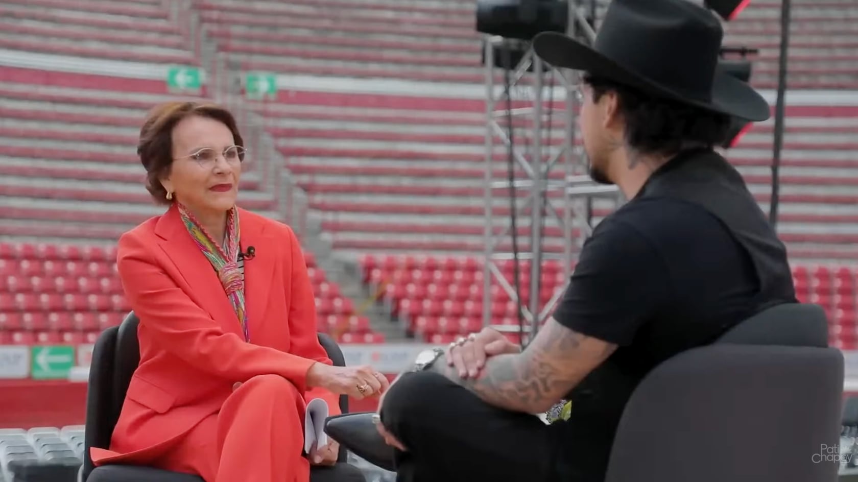 Entrevista de Pati Chapoy a Christian Nodal en YouTube