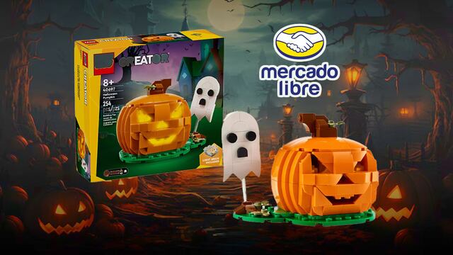 Set LEGO calabaza de Halloween en Mercado Libre
