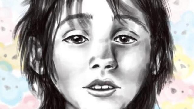 Retrato de Lupita, quien finalmente será registrada como Guadalupe Medina Pichardo.