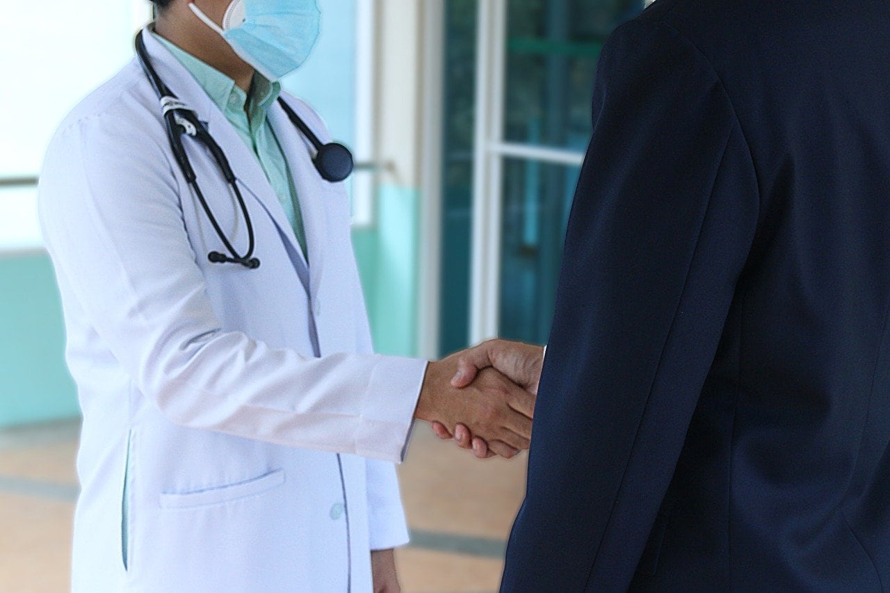 Doctor y paciente
