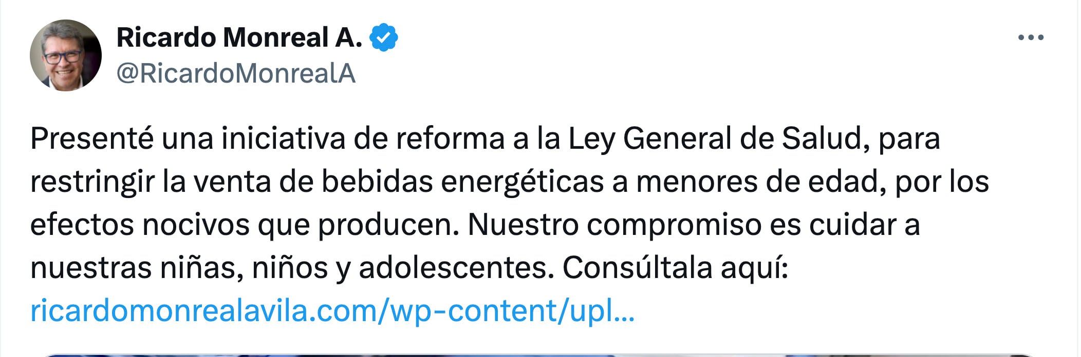 Morena presentará iniciativa contra bebidas energéticas