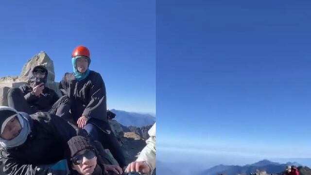 Sismo en montaña de Taiwán