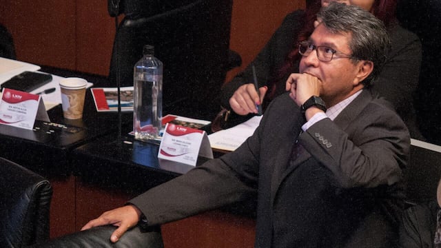 Ricardo Monreal, coordinador de Morena en el Senado.