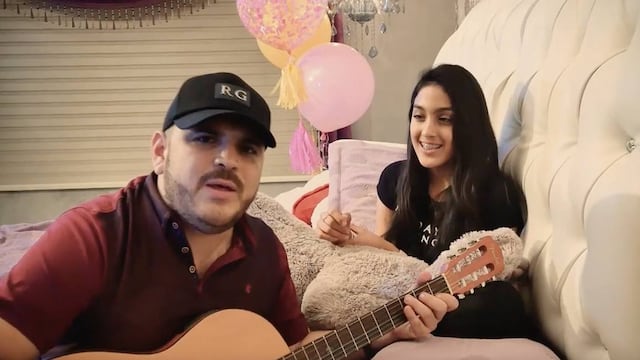 El Komander y su hija