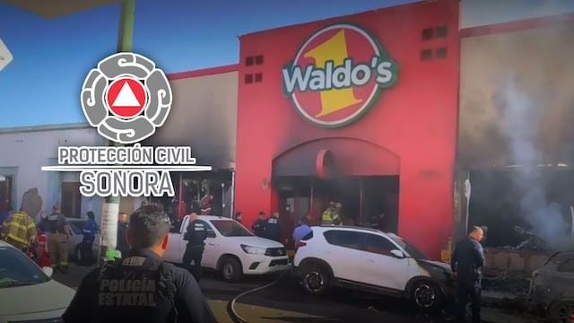 Protección Civil de Sonora inspecciona tiendas Waldo’s