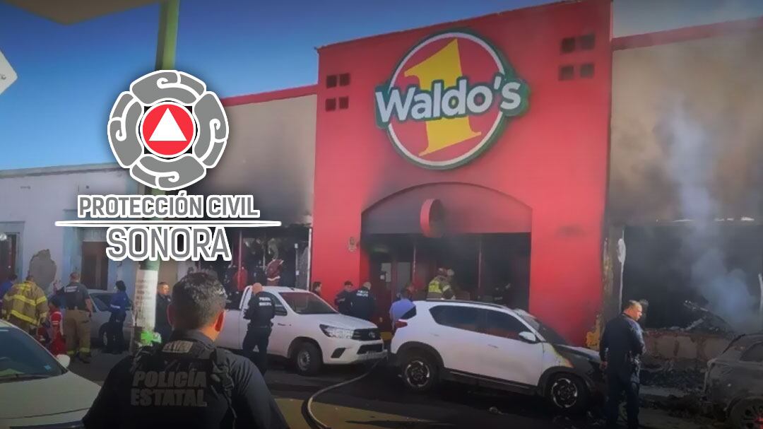 Protección Civil de Sonora inspecciona tiendas Waldo’s; solo dos cumplen normas