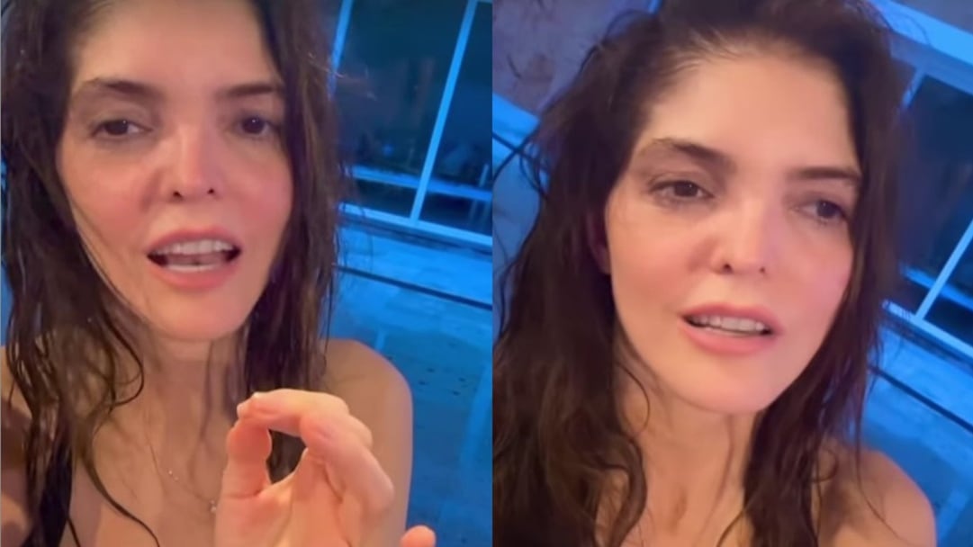 Ana Bárbara casi se ahoga en el mar de Cancún, pero un “ángel” llegó a rescatarla