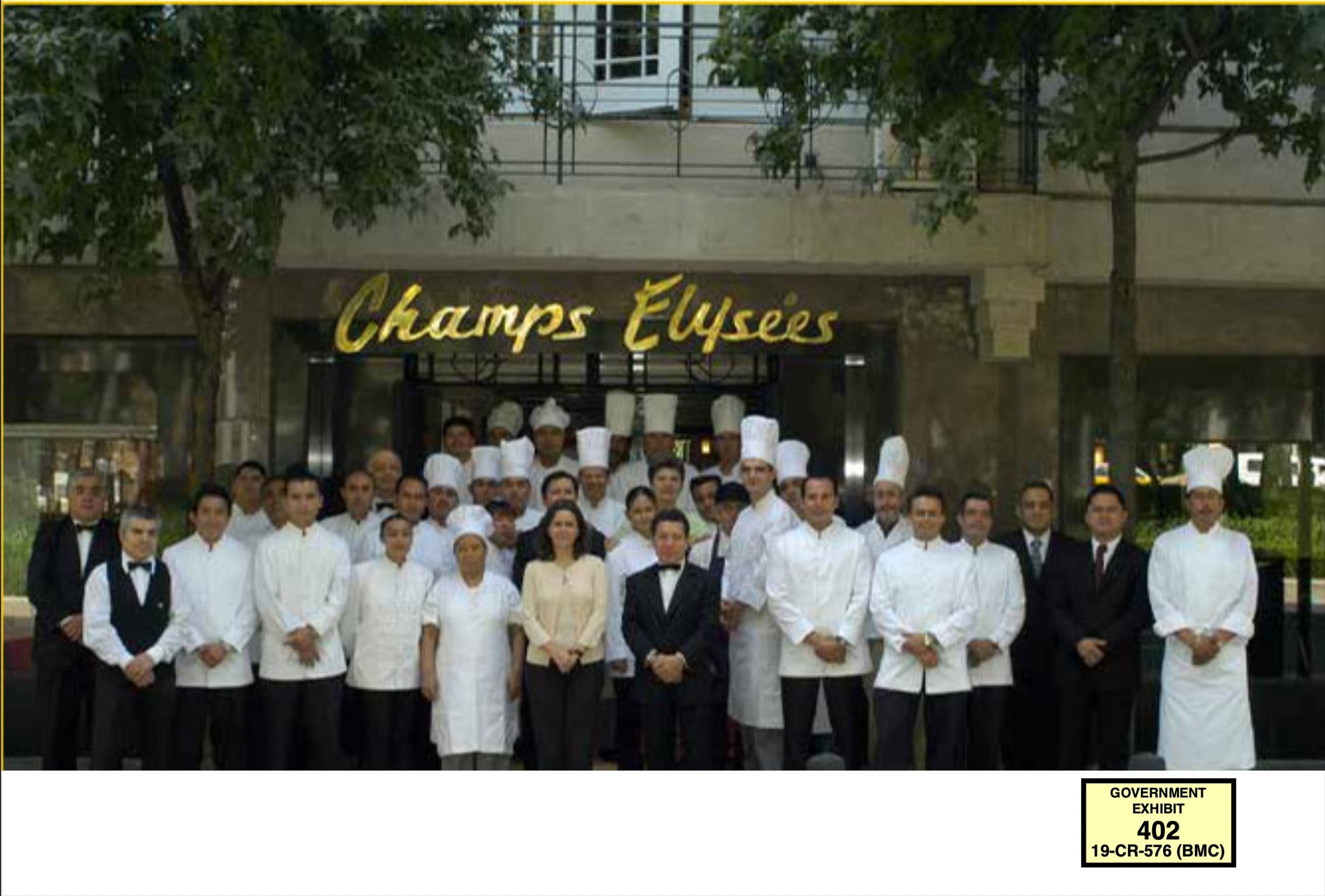 Restaurante Champs-Élysées