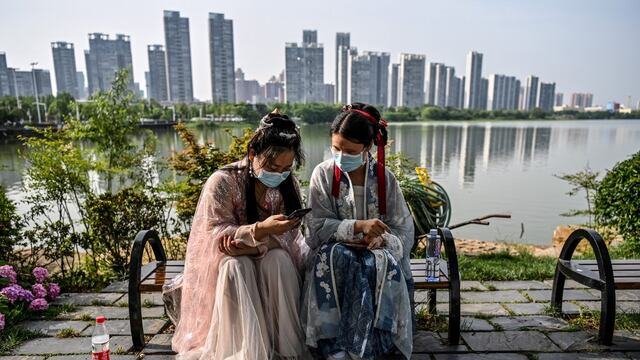 Mujeres en Wuhan