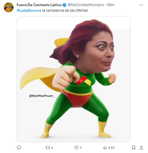 Memes de Lady Aurrerá