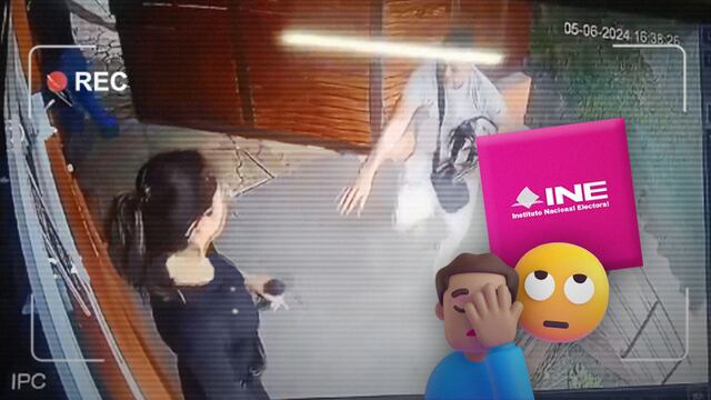 Óscar David Villa Flores, presunto ladrón que tiró su INE