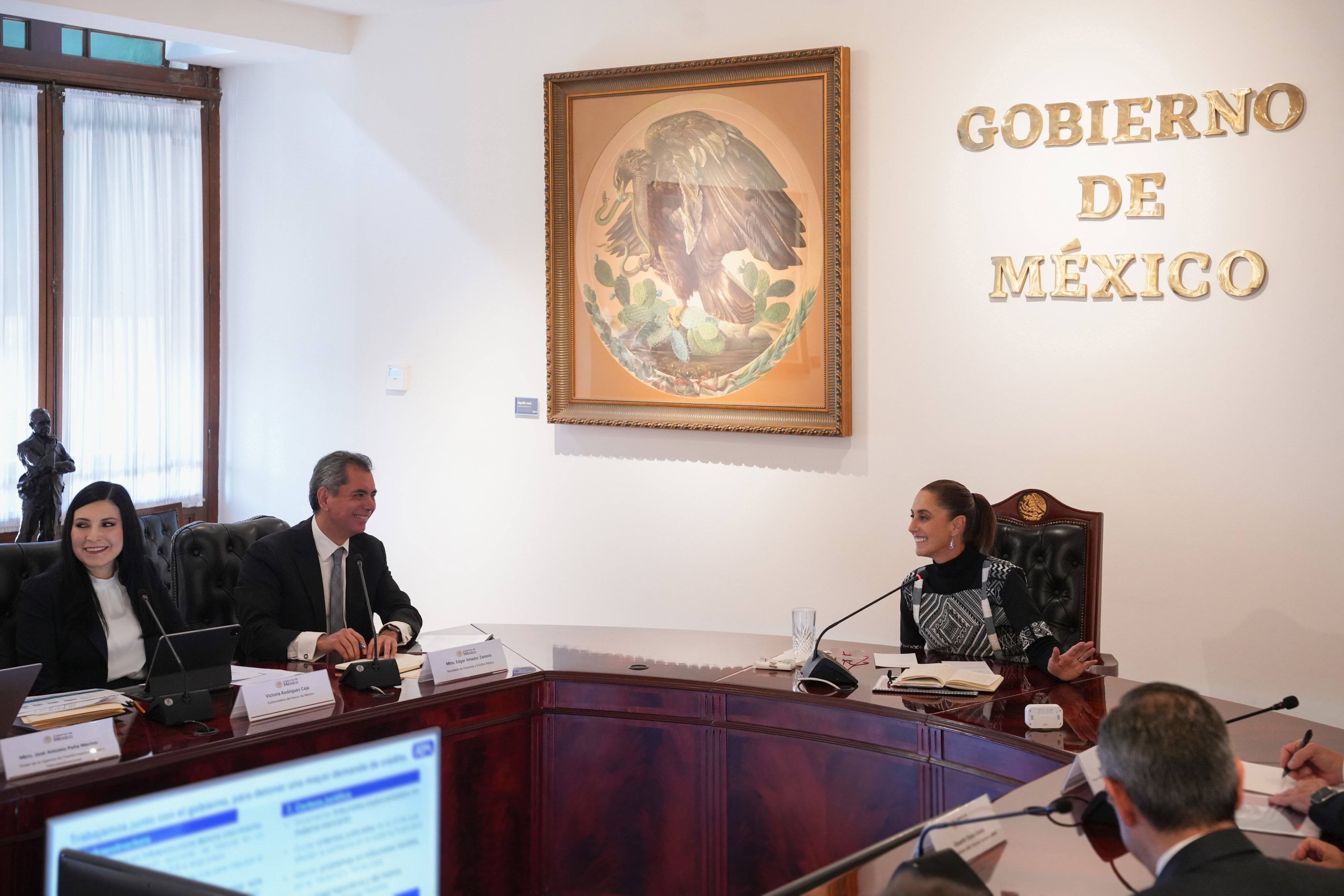 Reunión de Sheinbaum con Victoria Rodríguez Ceja