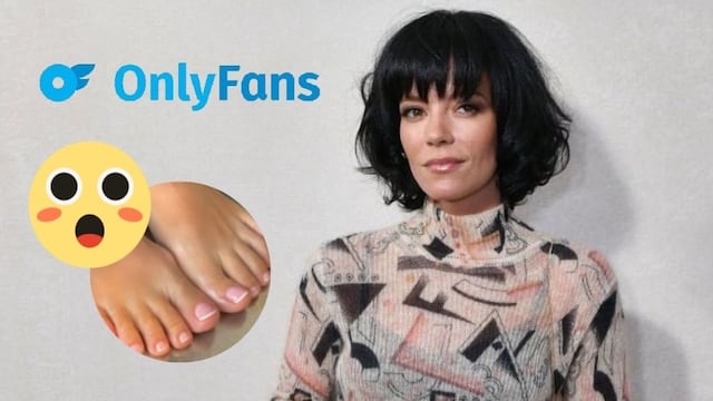 Lily Allen abre OnlyFans para vender fotos de sus pies