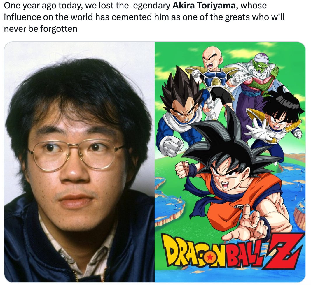 Las redes recuerdan a Akira Toriyama