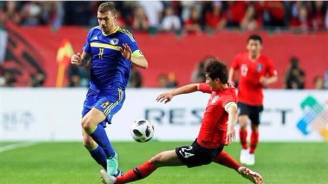 Corea del Sur cayó ante una débil Bosnia.